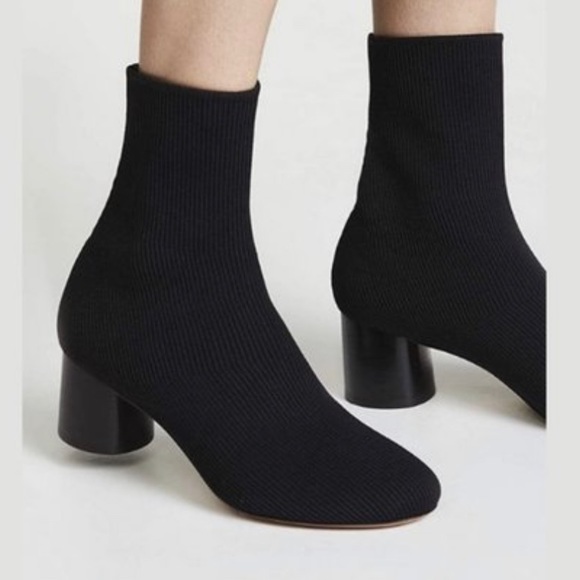 Vince Shoes - Vince Tash Knit Sock Bootie - 7